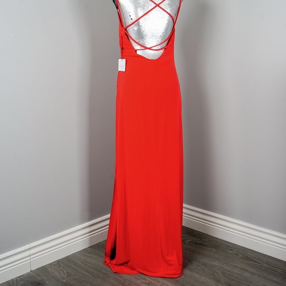 NWT Laundry by Shelli Segal Jersey Formal Dress-10 - Picture 4 of 7